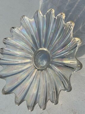 Celestial Federal Glass carnival glass bowl